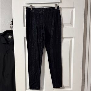Express Black Cheetah Leggings